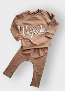 Dres dla chłopca IMIĘ DZIECKA, PERSONALIZOWANY, NAPIS